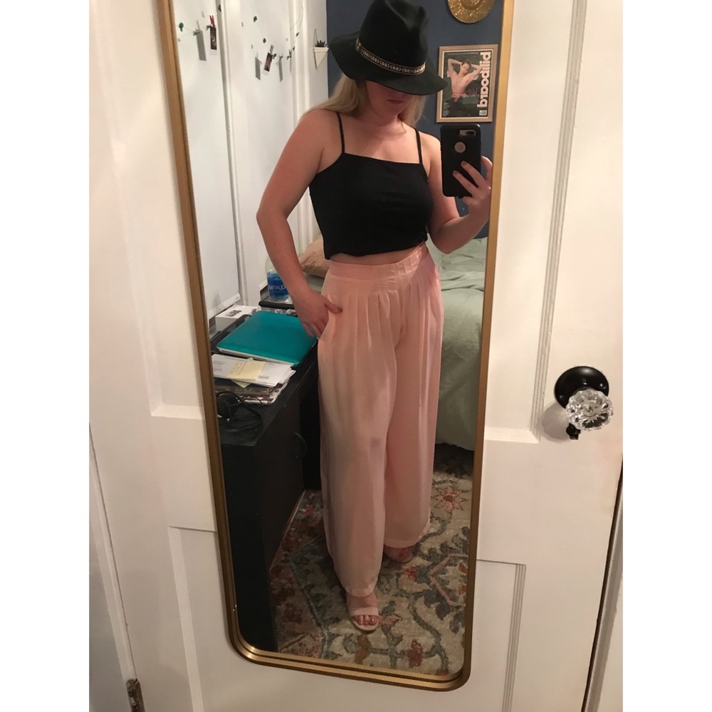 Light Pink Culottes 🌸